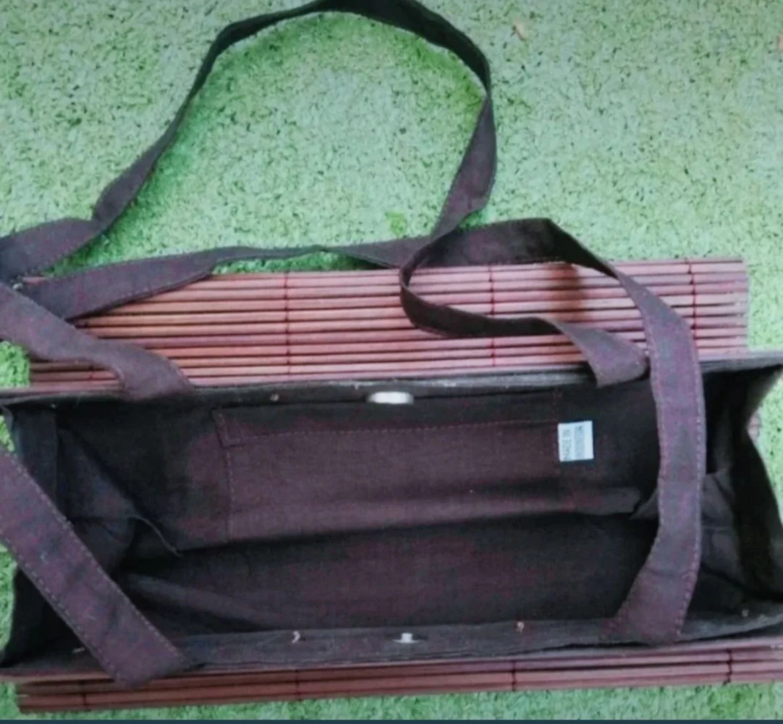Bamboo shoulder bag – photo 2